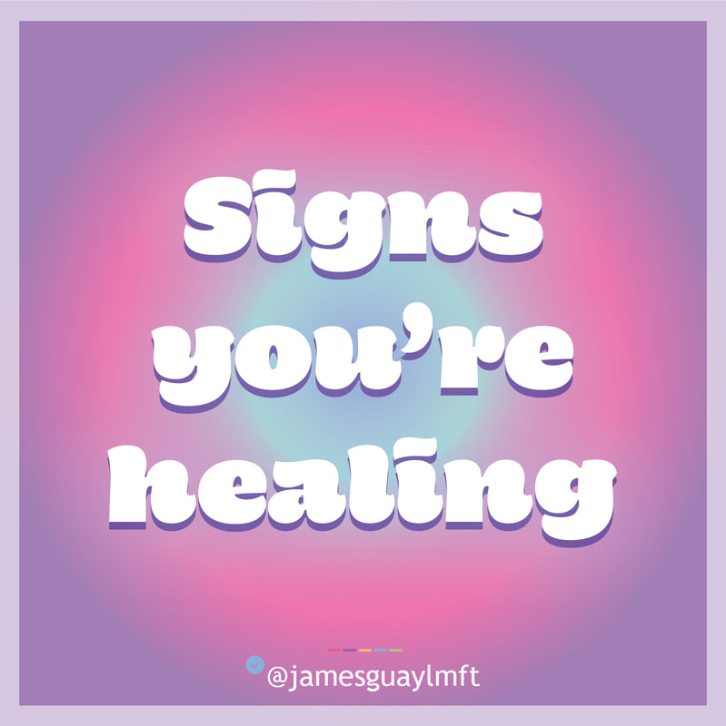 Signs You're Healing