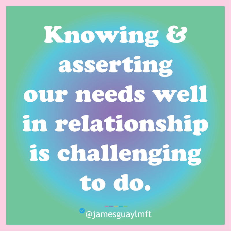 Asserting Core Relationship Needs