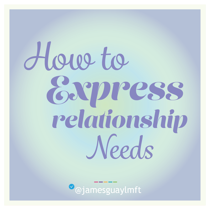 How to Express Relationship Needs