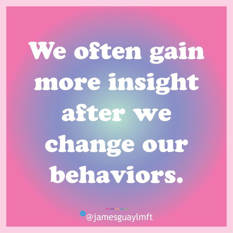 Insight is not necessary for change