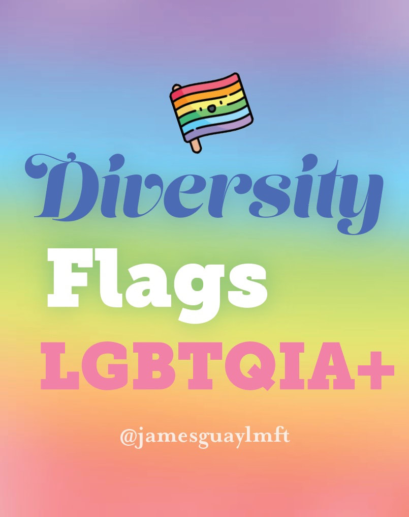 LGBTQIA+ Diversity Flags