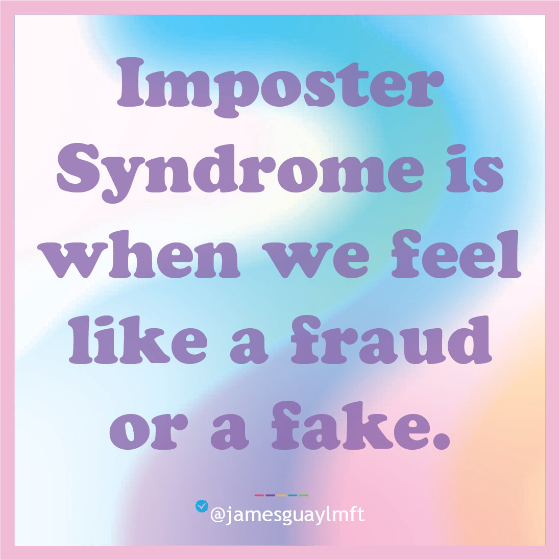 Overcoming Imposter Syndrome