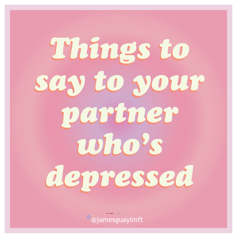 Supporting Depressed Partner