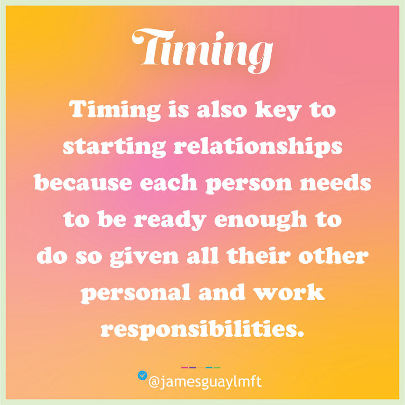 3 Dating Essentials:  Timing